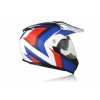 Шлем кроссовый FLIP FS-606 BIANCO BLUE ROSSO