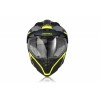 Шлем кроссовый FLIP FS-606 BLACK GREY