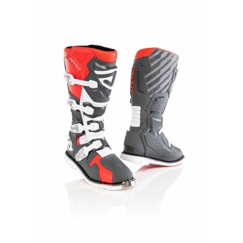 X-RACE BOOTS RED GREY